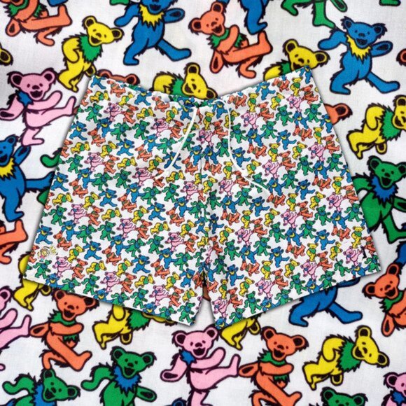 Grateful Dead Other - Handmade Grateful Dead Bears Boom Box Benny 90s Shorts UNISEX